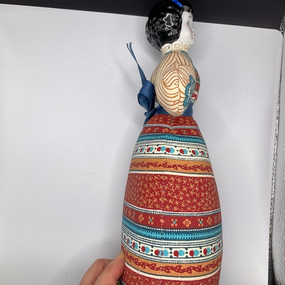 VINTAGE 1981 AVON 10” AMERICAN HEIRLOOM CERAMIC HEAD CLOTH BODY - Picture 5 of 8